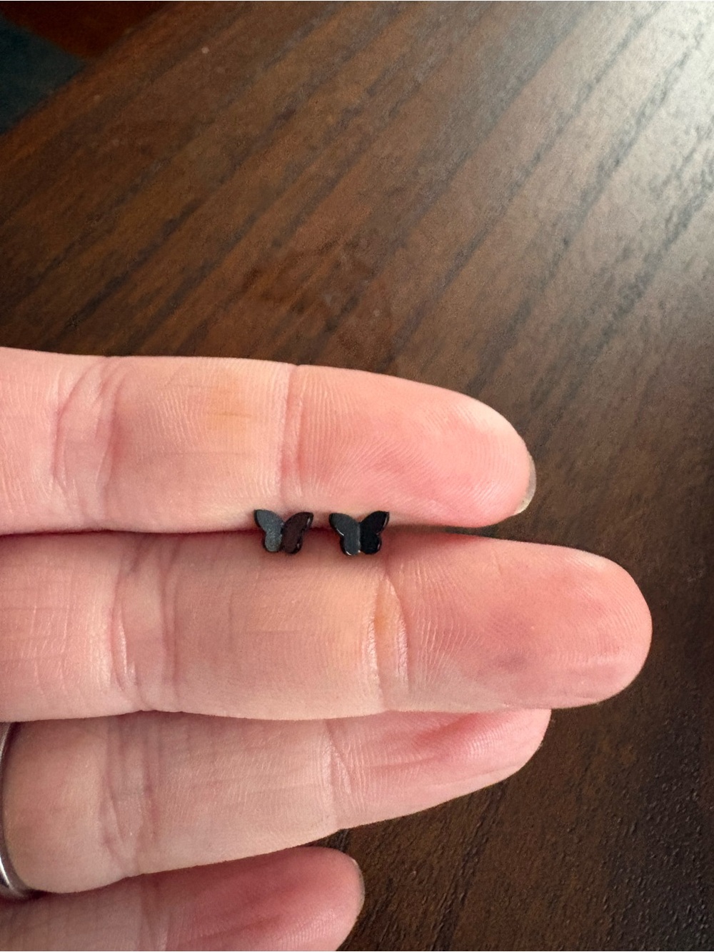 Black Butterfly earrings